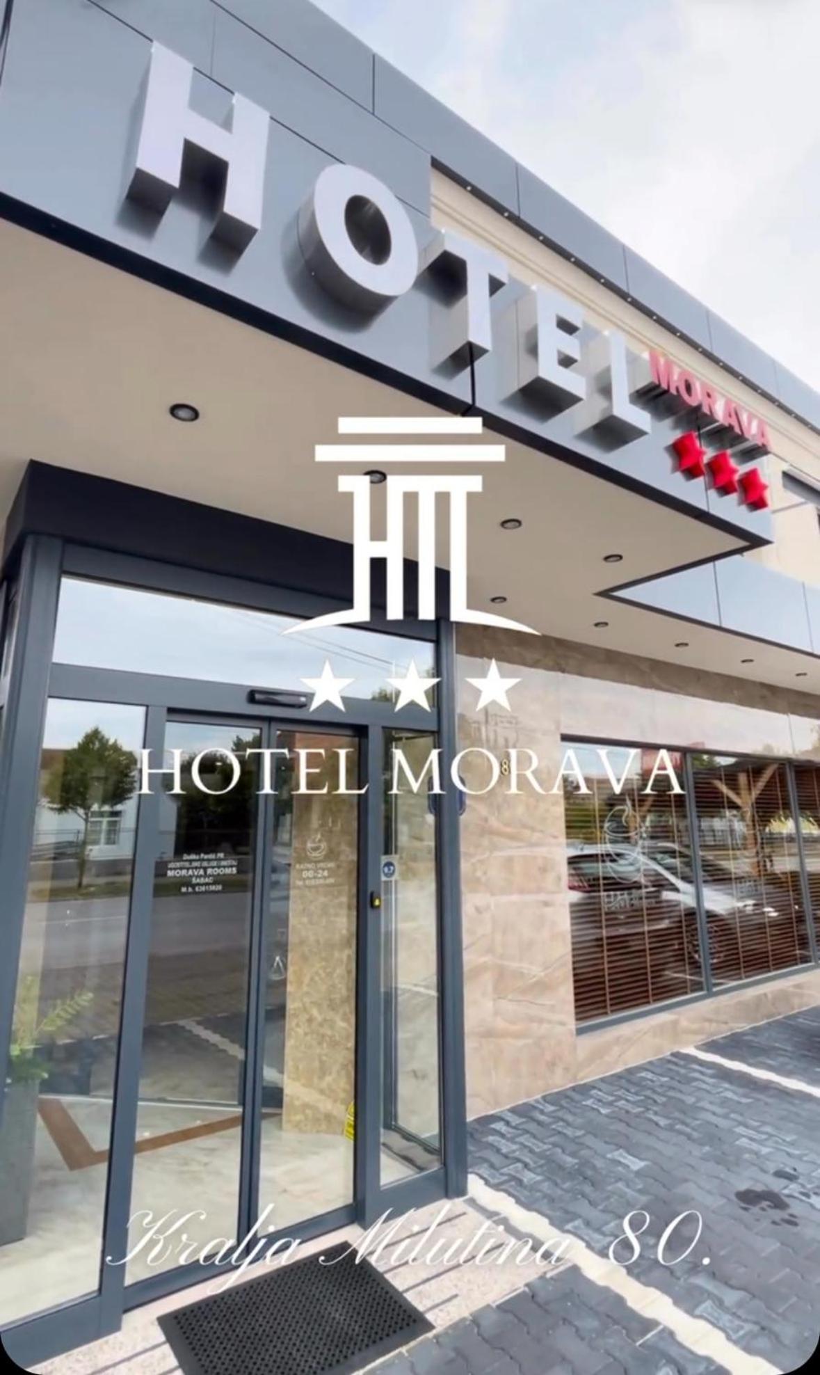 Hotel Morava - Sabac Bagian luar foto